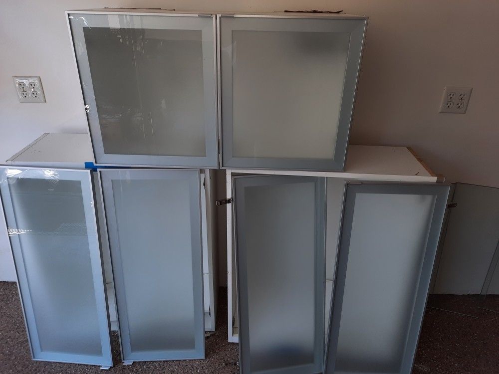 High Quality Cabinets Aluminum Frame Doors Kitchen Bathroom