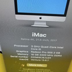 iMac 4k 2017