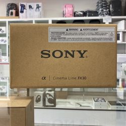 Sony FX30 Cinema Camera