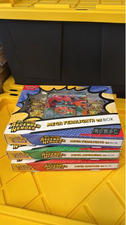 Pokemon Ascended Heroes Ex boxes