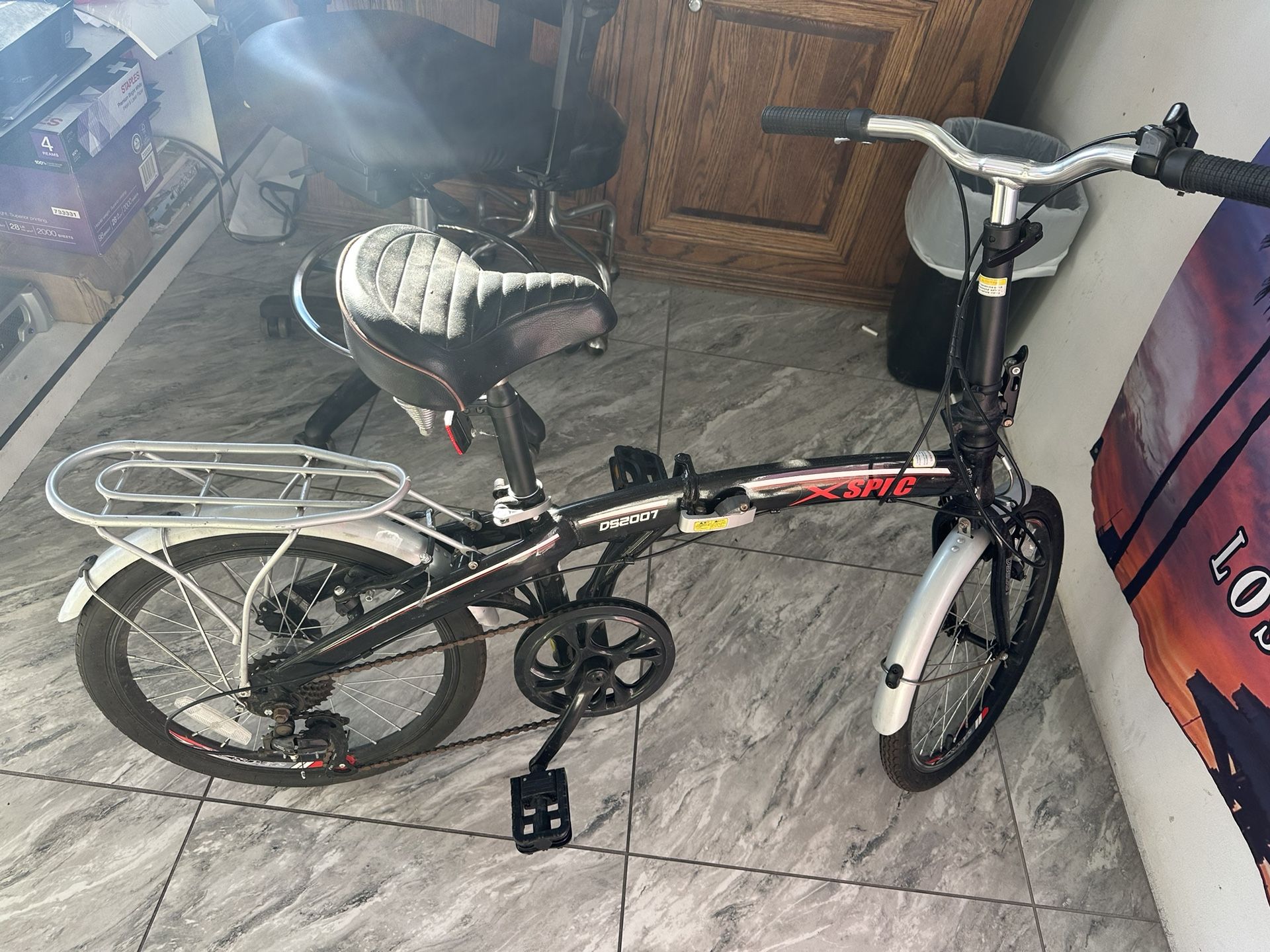 Xspec DS2007 Foldable Bike