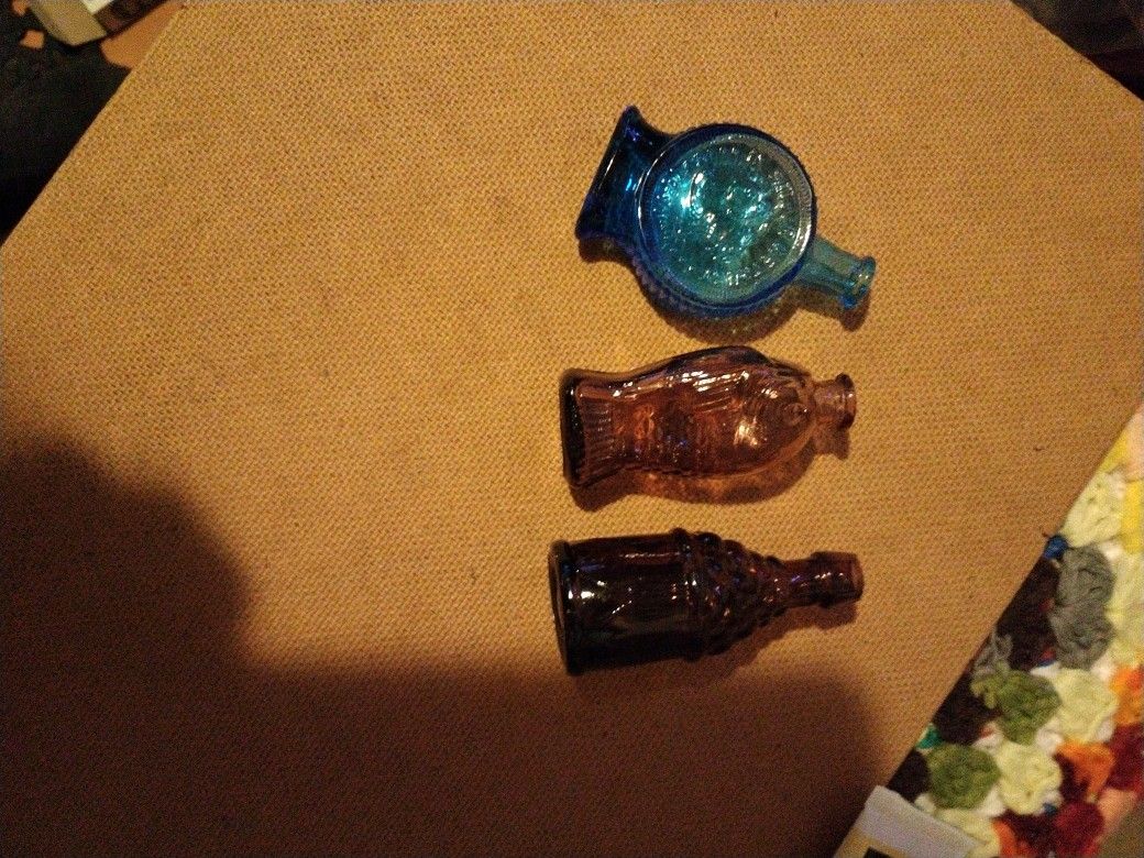 Vintage Glass Medicine Bottles