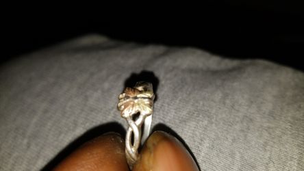 Gold ring and rose gold