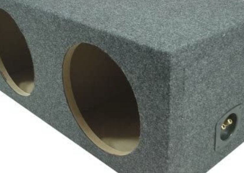 subwoofer box 2 15's speakers
