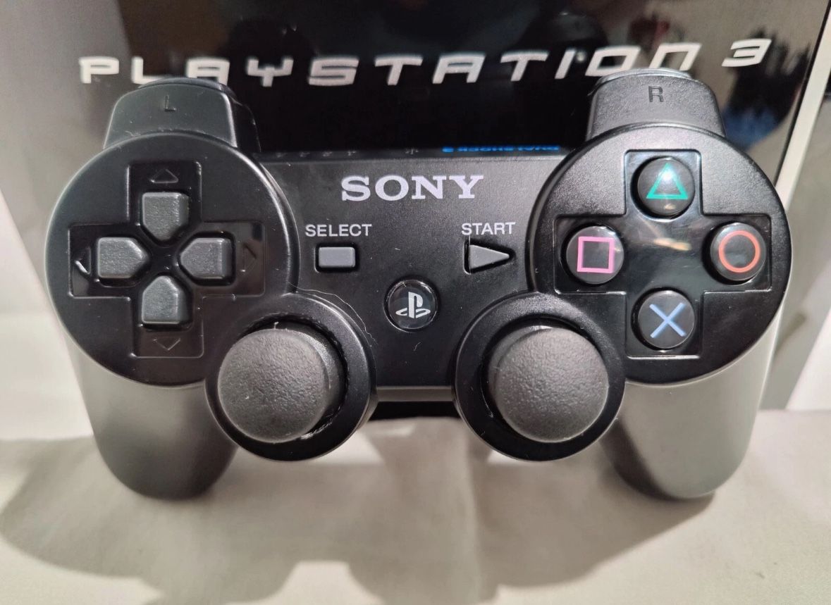 Black PS3 Controller