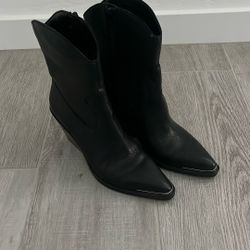 Dolce Vita Black Cowboy Boots Size 8.5