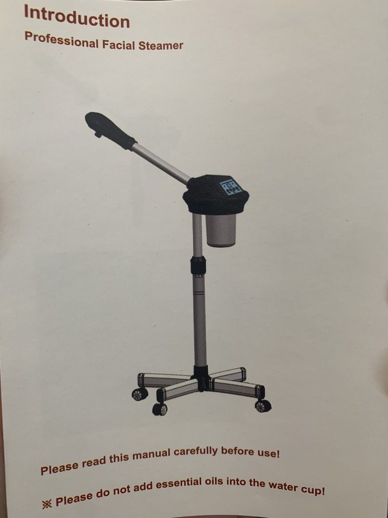 Take-A-Shine Professional Facial Steamer