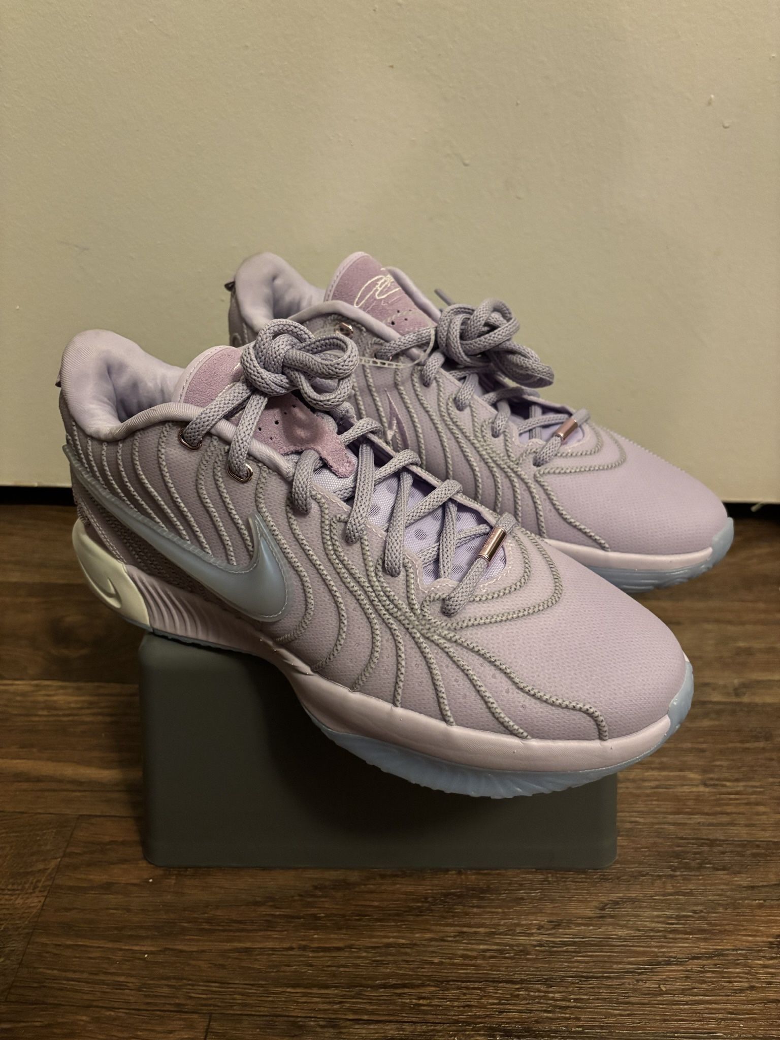 NIKE SHOES LEBRON JAMES 21 Light Purple 9.5