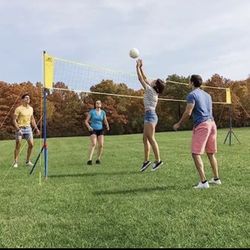 EastPoint Sports Easy Up Volleyball Set; Includes Ball,Pump,Stakes and Carry Bag . Brand new  Fast shipping 