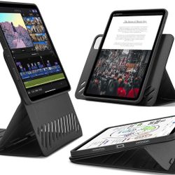 ESR for iPad Pro 12.9 Case (6th/5th Generation, 2022/2021), Removable Magnetic Cover, Adjustable Portrait/Landscape Stand with Raised Display View, 9 