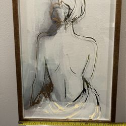 Roughly 25” X 17” Art Piece 