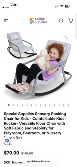 Special Supplies Kids Sensory Rocking Chair