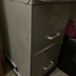 Two Draw Filing Cabinet 