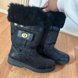 Coach Fur Boots 
