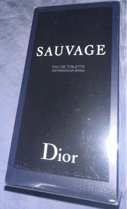 DIOR SAUVAGE, EAU DE TOILETTE (3.4 FL OZ) BRAND NEW SEALED