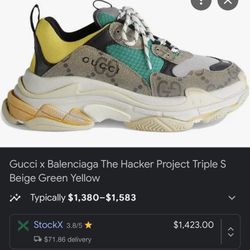 Gucci/Balenciaga Hacker Projects Size 12