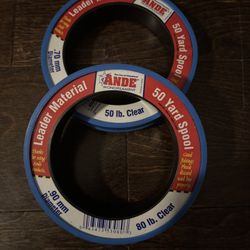 Ande 50 Lb & 80 Lb Fluorocarbon 