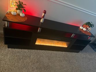 In door fire place / tv stand