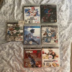 PS3 Games $10 Each