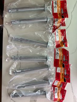 5/8” x6 sleeve anchors