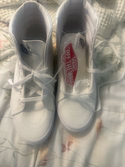 Vans High-Top Sneakers All White