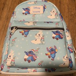 Lilo And Stitch Christmas Loungefly Backpack