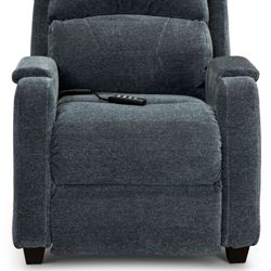 Denim Blue Zero Gravity Power Recliner