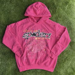 Pink Spider Hoodie 