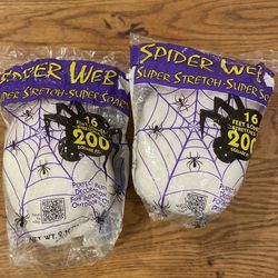 Halloween Spider Webing