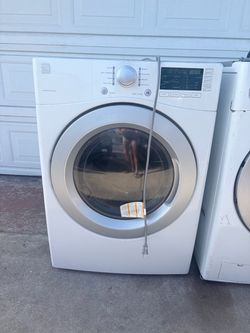 Gas dryer large capacity working