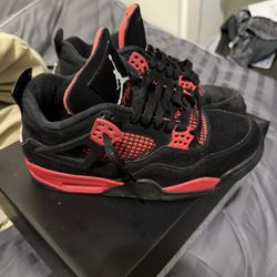 jordan 4 red thunder 