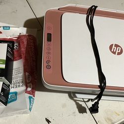Printer W/ Ink & Paper