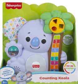NWT- Fisher-Price Baby Learning Toy Linkimals Counting Koala