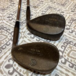 Golf Push Car, Wedges, Iron Covers And Perfect Practice.