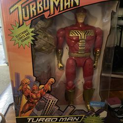 Funko Talking Turbo Man Deluxe Edition 13 1/2 Inches