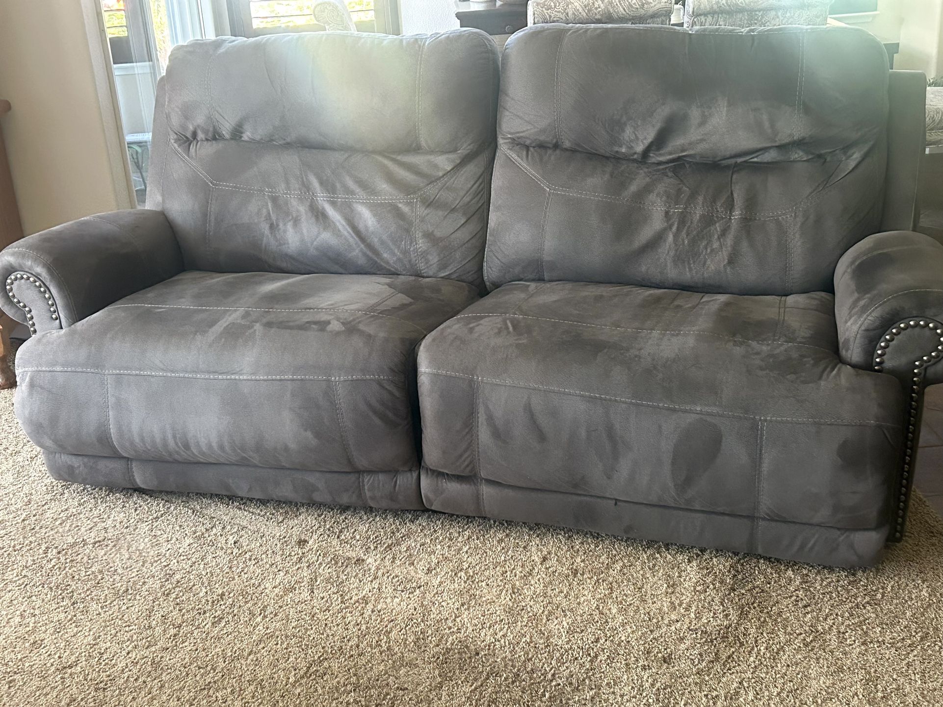 Ashley 2 Seat Reclining Power Sofa