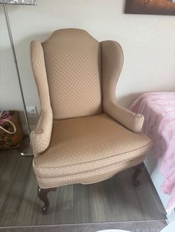 Large Accent wing armchair $270