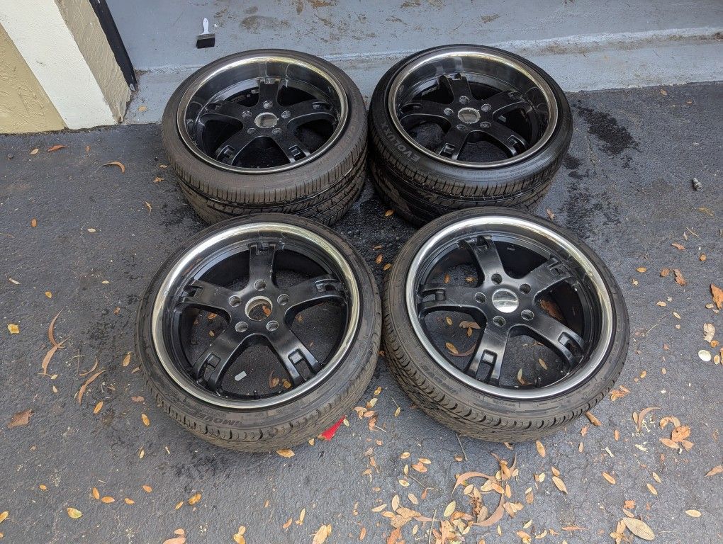 Porsche 911 Boxster Cayman Wheels Rims Tires 5x130 19x8.5 19x11
