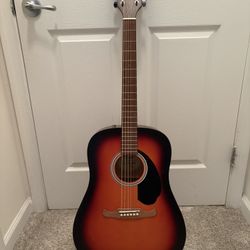 Fender FA-125 SB Acoustic Guitar – Like New