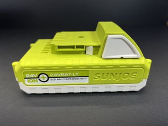 Snow + Sun Joe 24VBAT-LT Pro Lithium-Ion Battery 24 Volt | 2.5-Ah