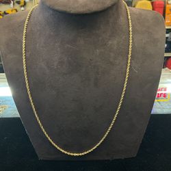 14KT Rope Chain 33480-1
