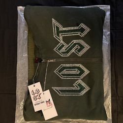 Green Lost Intricacy Hoodie Size L