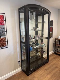 Glass china cabinet