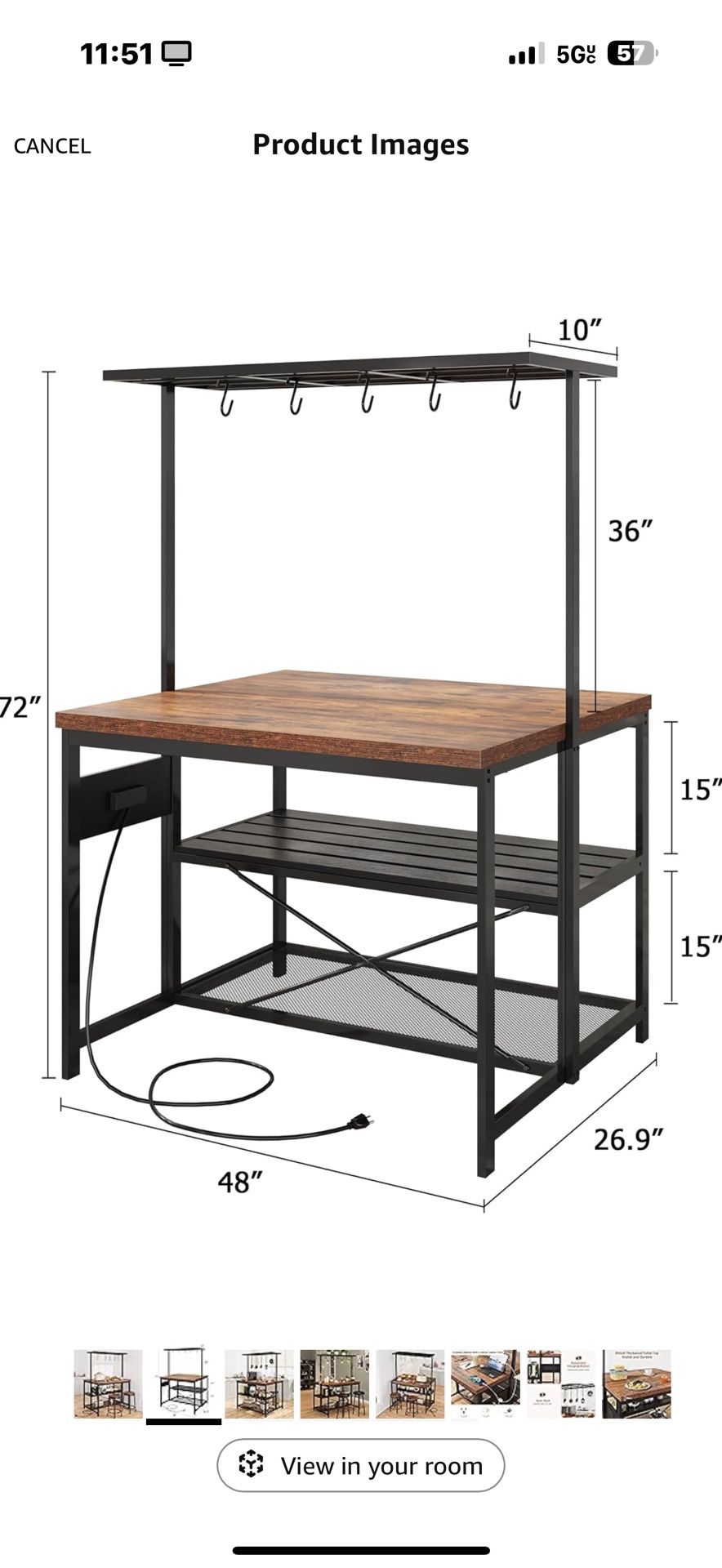 Kitchen Table/bar For Sale