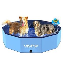 “New”(1 In Stock)Foldable “LARGE”Portable Kid/ Pet Pool(Hard Plastic Shell(Collapsable  For kids/Dogs,cats/etc)foldable(retail$99)