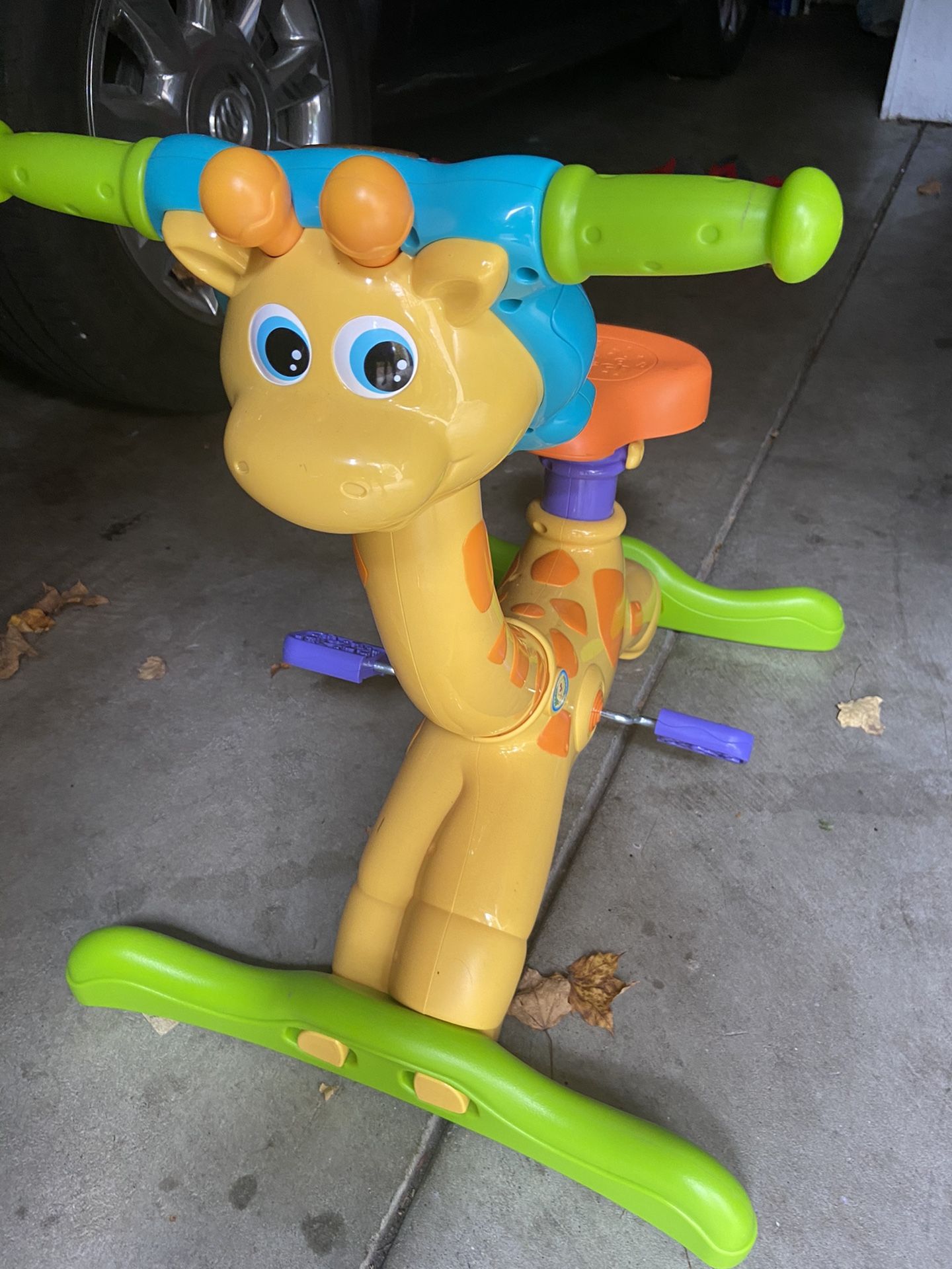 Vetch ride and learn Giraffe