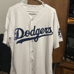2017 Majestic Los Angeles Dodgers Authentic Blank Jersey 