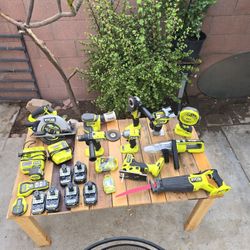 RYOBI ONE+HP BRUSHLESS 18V POWER TOOLS 