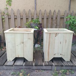 Box Planters  ( $30 Each Or $50 For Pair)