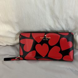 Kate Spade Red Heart Wallet